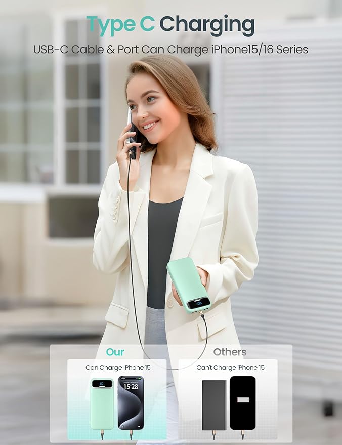 12000mAh Lightweight-Portable-Charger-Power-Bank - Image 5