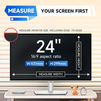 IPROKKO 【2 Pack】 24 inch Anti-Blue Light monitor Screen Protector - Image 2