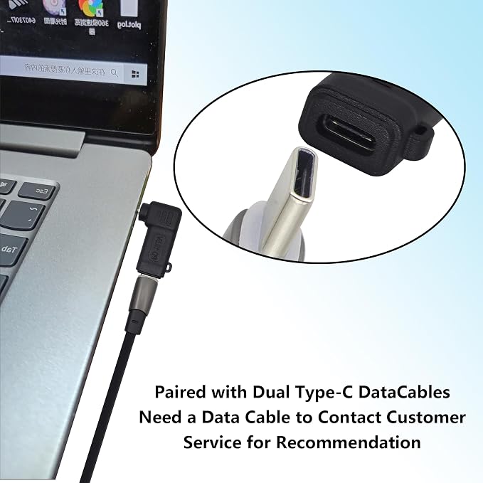 90W PD Power Charger Connector Adapter USB C to 4.5mm Laptop Charging Adapter - Image 6