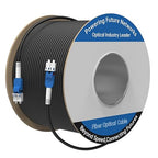 610M/2001FT LC to LC Armored Outdoor Fiber Optic Cable, Single Mode Duplex by Unknown