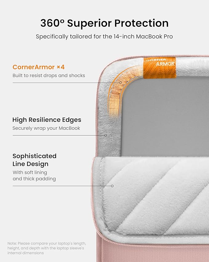 tomtoc 360 Protective Laptop Sleeve - Image 4