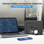 Powkey Portable Power Station 100W, 97Wh Small Portabl Generator - Image 6