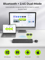 seenda Bluetooth Keyboard and Mouse - Image 2