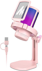 MAONO Gaming Microphone with Noise Cancellation, USB Condenser Mic by MAONO