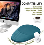 Hokafenle Ergonomic Mouse Pad Wrist Support, Terraced Slope Carpal Tunnel Wrist - Image 4