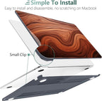 TWOLSKOO Compatible with M4 MacBook Air 13.6 inch Case 2025-2022 Release M4 - Image 3