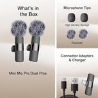 Mini Mic Pro – #1 Microphone for iPhone & Android, Wireless Mini Microphone - Image 6