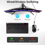 VGN F1 Pro Max Wireless Gaming Mouse - 55g Ultralight - 26000 Adjustable DPI - - Image 5