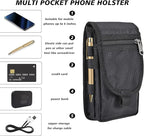 2 Packs Large Smartphone Pouch, Phone Pouch, Cell Phone Holster, Tactical - Image 3
