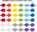 Wrap-It Multi-Color Storage Cable Labels - Image 3