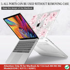 CISSOOK Compatible with MacBook Air 13.6 inch Case M4 M3 M2 Chip 2025 2024 2023 - Image 5