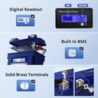 TYKOOL YTX14L-BS 3X Cranking Amps, 5X Life, Lithium LiFePO4 Motorcycle Battery - Image 4