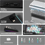 EPOMAKER G84 PRO Wireless Mechanical Keyboard, 75% Gaming Keyboard - Image 3