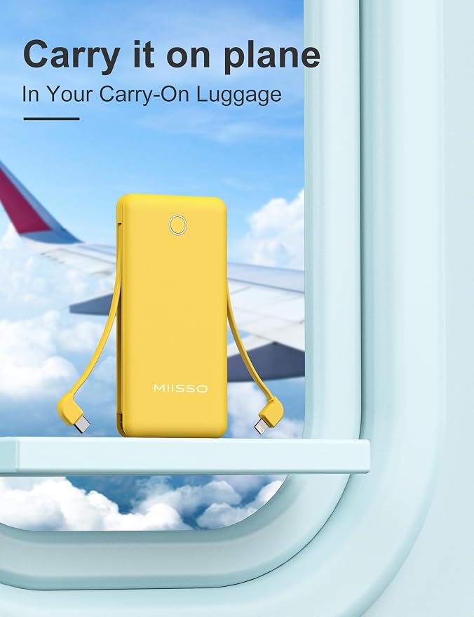 miisso 10000mAh Slim Portable Charger - Image 6