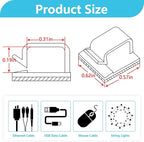 100PCS Adhesive Cable Clips, Wire Holder Organizer Cord Management, Cable - Image 2