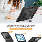 SEYMAC for iPad Air 13 Inch Case M3 2025/ M2 2024, Heavy Duty Shockproof - Image 4