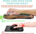 Ergonomic Mouse Pad Wrist Support - Image 4
