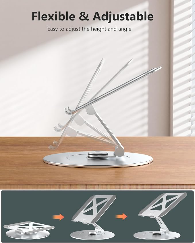Ultra-Stable Swivel Laptop Stand - Image 2