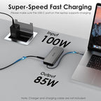 WAVLINK USB C Docking Station Dual Monitor, USB-C Hub Laptop Triple Display - Image 5