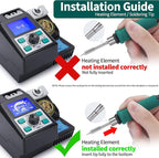 YIHUA 982 Precision Soldering Iron Station Kit - Image 2
