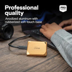 Crucial X10 Pro 2TB Portable SSD, 100MB/s Read, 2000MB/s Write, USB 3.2 USB-C - Image 6
