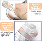 4-in-1 Large Mouse Pad, Keyboard Wrist Rest Pad & Wrist Support Mousepad Set - Image 3
