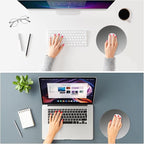 ITNRSIIET Mouse Pad Non-Slip Rubber Base Smooth Surface Stitched Edges - Image 2