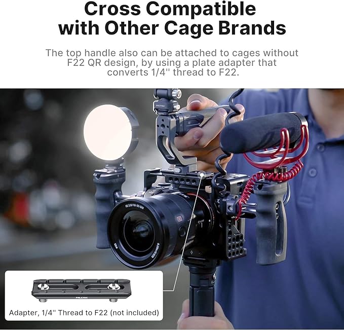 FALCAM F22 Camera Top Handle Quick Release Quick Release System Video Shooting - Image 3