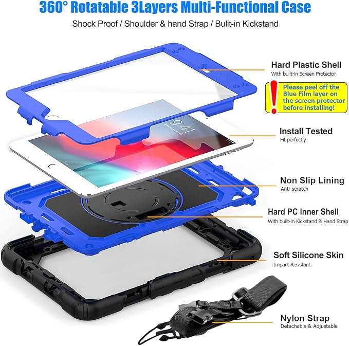 SEYMAC stock Case for iPad mini 5/4 - Image 6