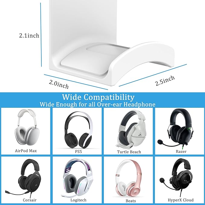 SOKUSIN Headphone Stand Headset Holder - Image 6