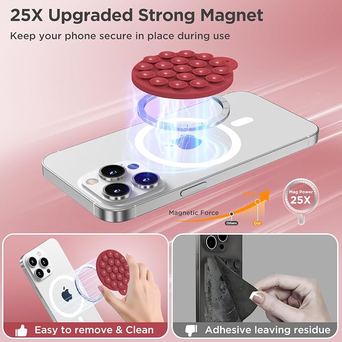 Magnetic Suction Cup Phone Mount - Image 5