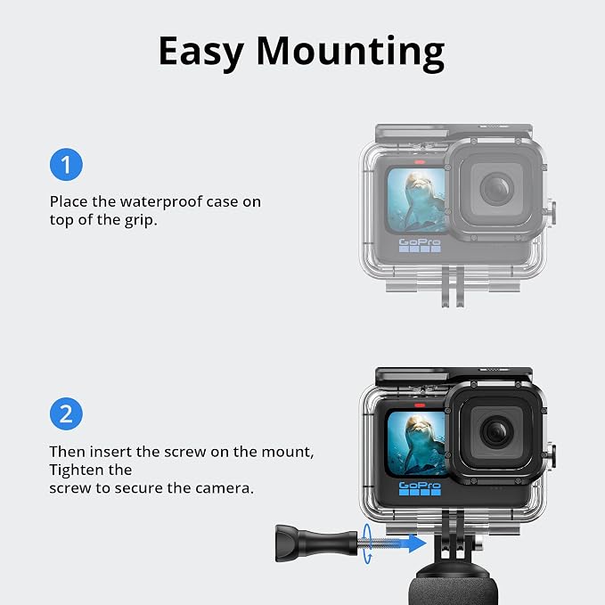 ATUMTEK Floating Hand Grip for GoPro, Waterproof Handle Mount Underwater Hand - Image 8