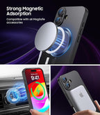 Magnetic for iPhone 16 Case Slim Soft Silicone Bumper Shockproof Metallic - Image 3