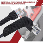 Heat Shrink Wire Loom 2:1 Shrinkable Braided Cable Sleeve 1 Inch ID-46ft - Image 6