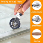 4 in 1 Window Screen Repair Tool Kit, Including 32Ft Spline, Steel Roller Tool - Image 3