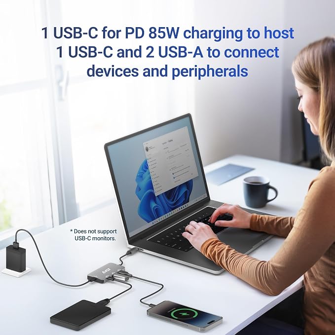 AVLT 4-Port USB 3.1 Gen 2 Type C 10G Hub - Image 8