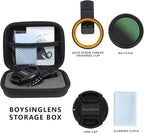 52MM Variable ND2-ND400 Filter, Ultra Slim Multi-Coated Adjustable Neutral - Image 7