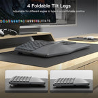 Ergonomic Wireless Keyboard - Image 4