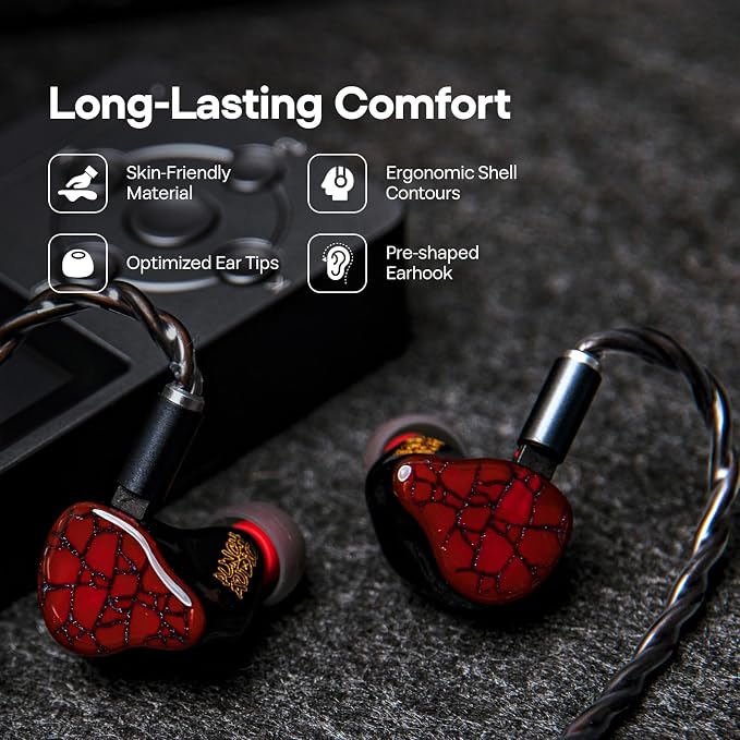 Linsoul Punch Audio Martilo in Ear Monitor, 1 Planar + 2BA + 2DD Hybrid Driver - Image 7