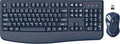 Wireless Keyboard and Mouse Combo, EDJO 2.4G Full-Sized Ergonomic Computer by EDJO