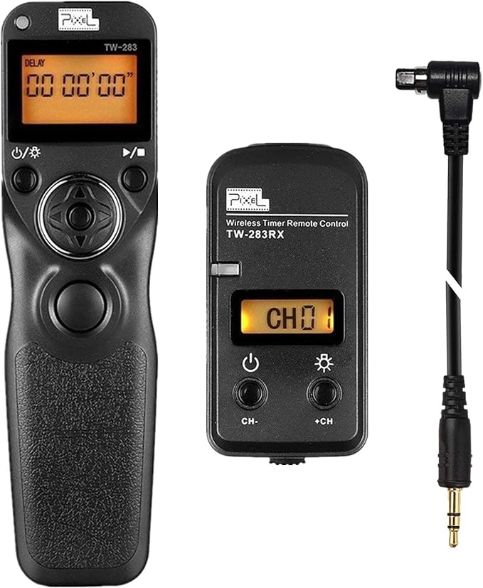 Pixel Timer Shutter Release TW283-N3 Wireless Remote Control Compatible by Pixel
