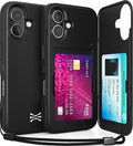 TORU CX Slim for iPhone 16 Case Wallet | Protective Shockproof Heavy Duty Cover by TORU