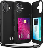 TORU CX Slim for iPhone 16 Case Wallet | Protective Shockproof Heavy Duty Cover by TORU