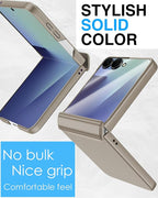 STORMTAL for Samsung Galaxy Z Flip 7 Case, Hinge Protection, Built-in Screen - Image 7
