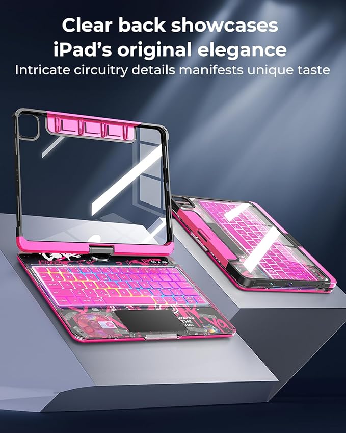 TSQQST Clear Wireless Keyboard Case - Image 6