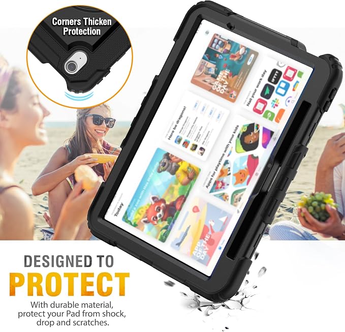 HXCASEAC Case for iPad Air 11 inch, Shockproof Design - Image 8
