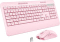 Wireless Keyboard and Mouse Set by KOPJIPPOM