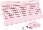 Wireless Keyboard and Mouse Set by KOPJIPPOM