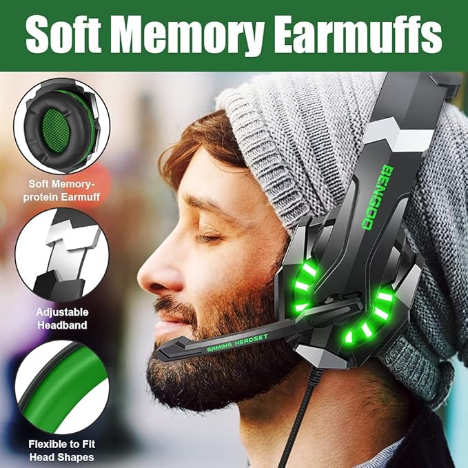 BENGOO G9000 Stereo Gaming Headset - Image 3