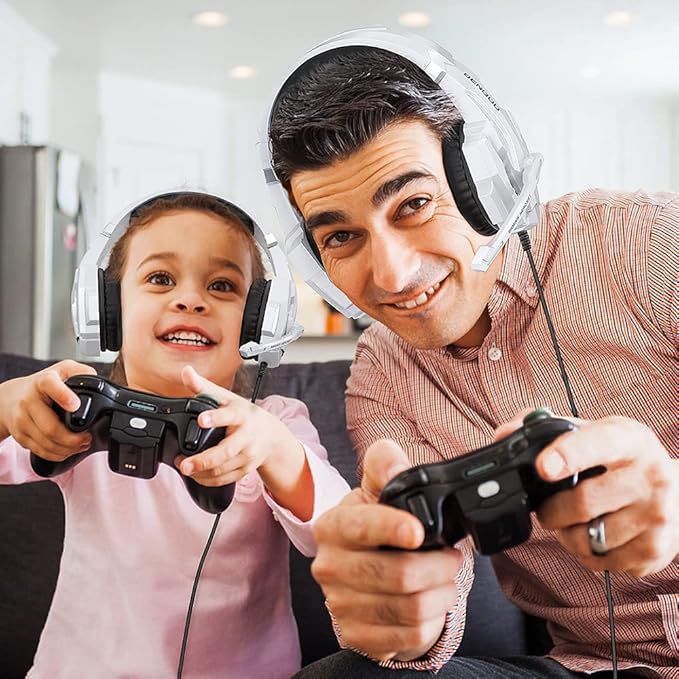 BENGOO Pro Gaming Headset for PS4 PS5 PC Xbox One Controller, Noise Cancelling - Image 7